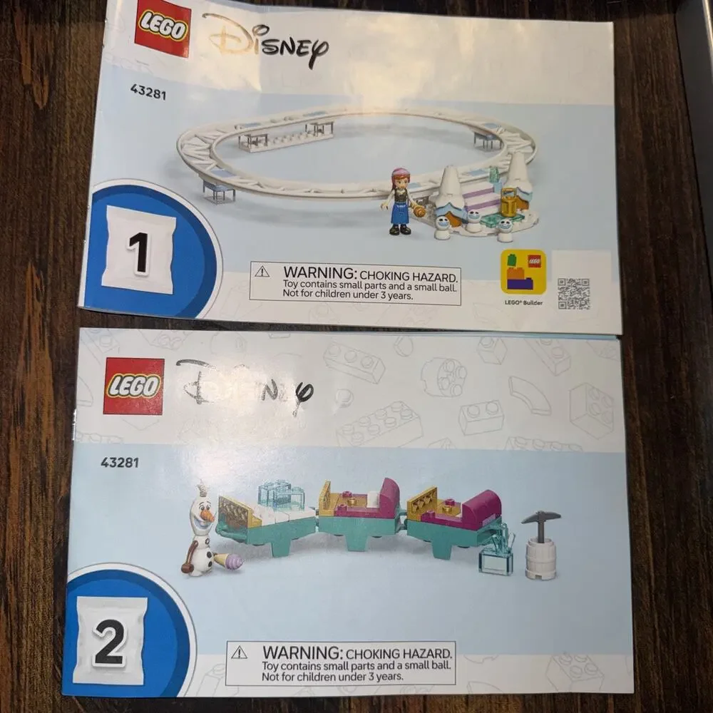 LEGO Disney Frozen Elsa’s Ice Castle & Snow Ride Adventure Open Box/box Damaged - Picture 6 of 8